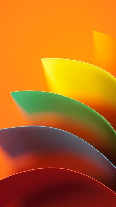 Оранжевые обои