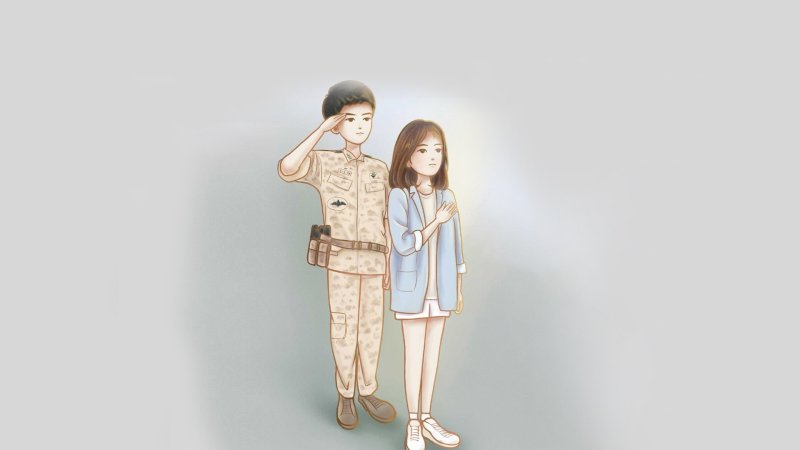 Потомки солнца дорама обои