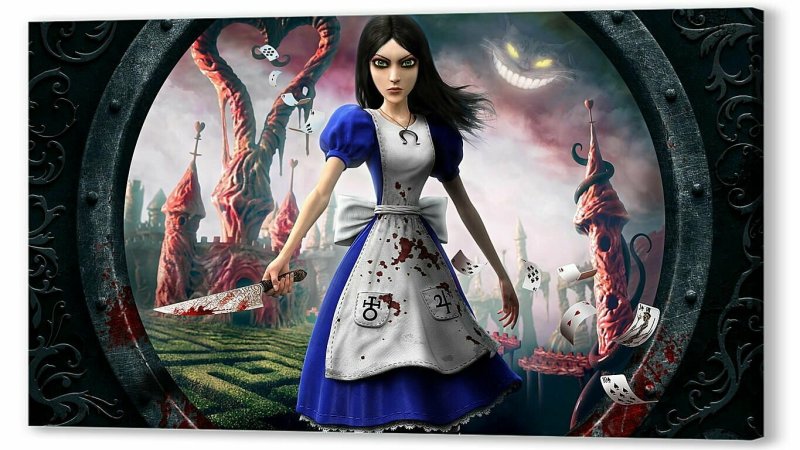 Alice Madness Returns Алиса и Чешир