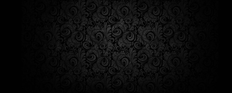 Орнамент на черном фоне
