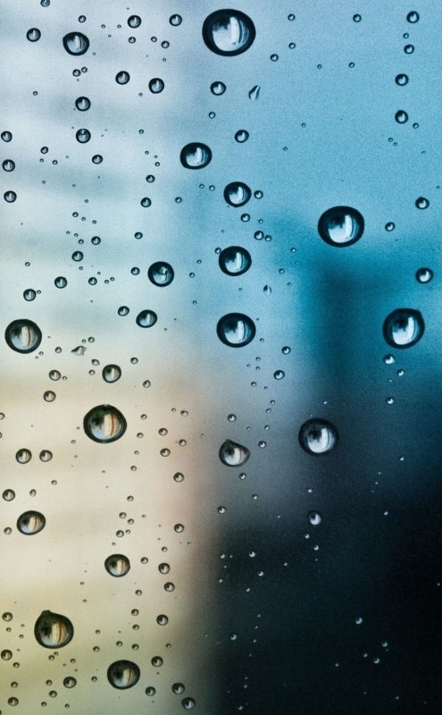 Фон капли