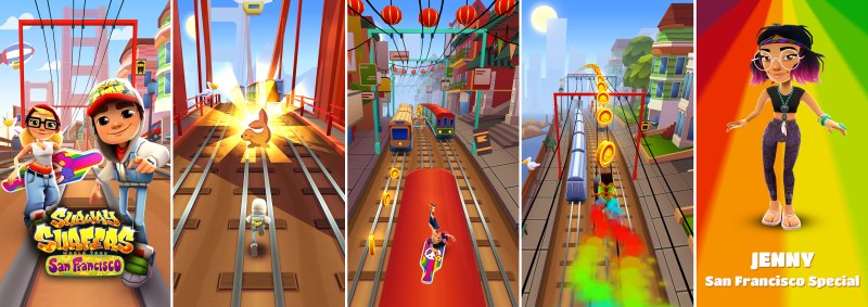 Герои сабвей серф