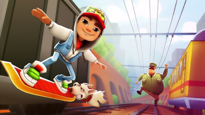 Сабвей серф Постер