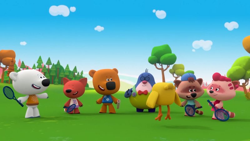 Герои мультика Мимимишки