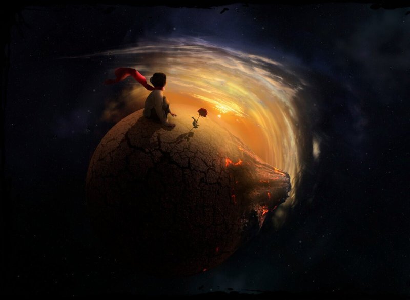 Маленький принц космос
