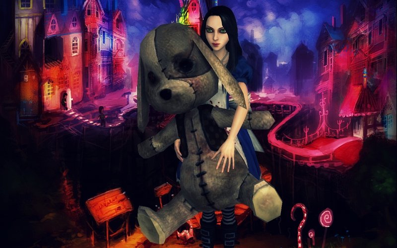 Алиса в стране чудес и Алиса в стране кошмаров