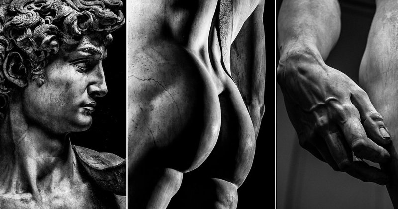 Давид Микеланджело фреска