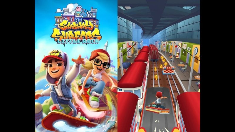 Сабвей серф Постер