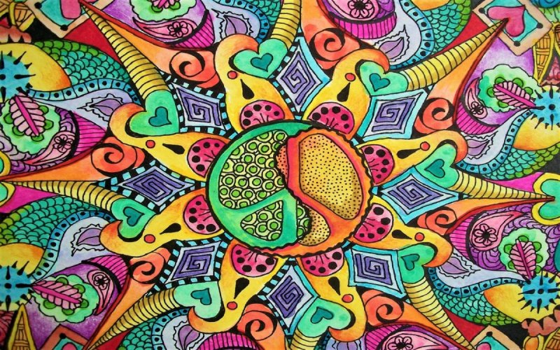 Психоделические узоры