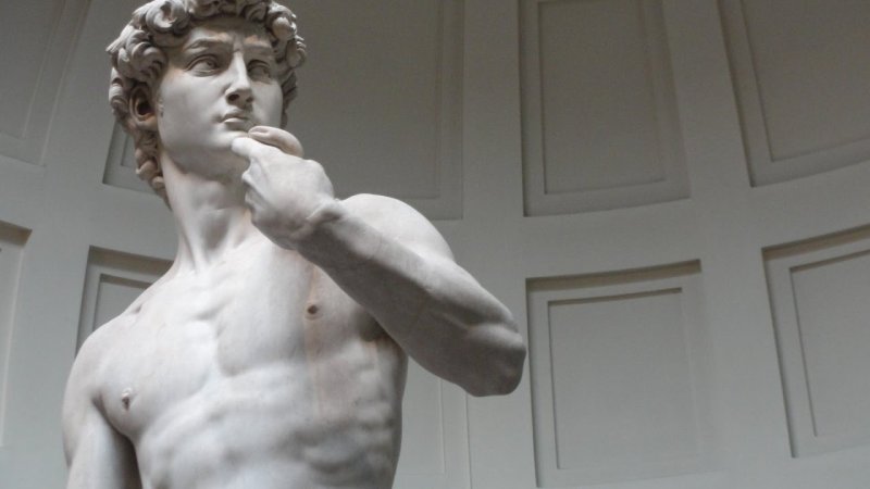 Микеланджело «Давид» (1501-1504). Мрамор