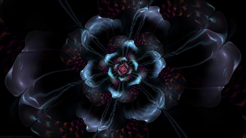 Темные цветы