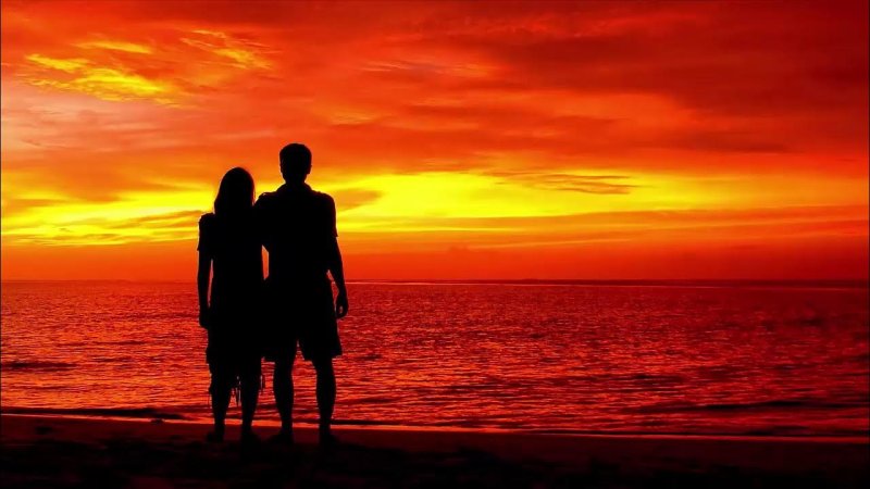 Двое на закате