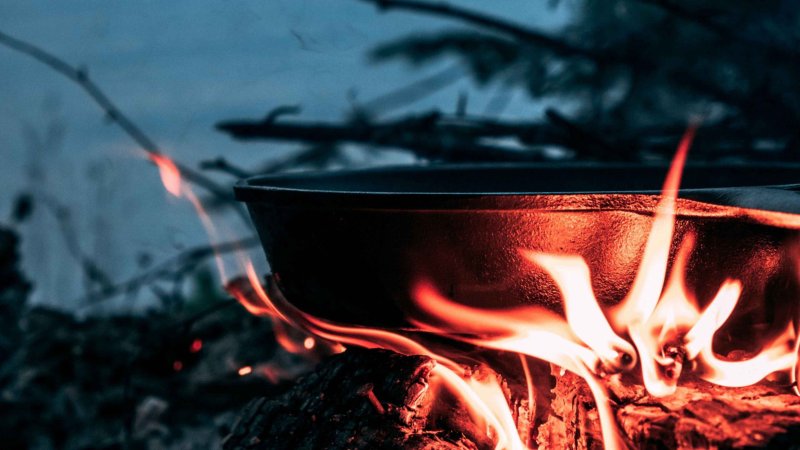 Костер на рабочий стол