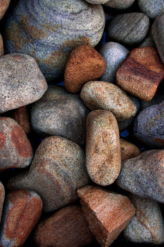 Цветные камешки