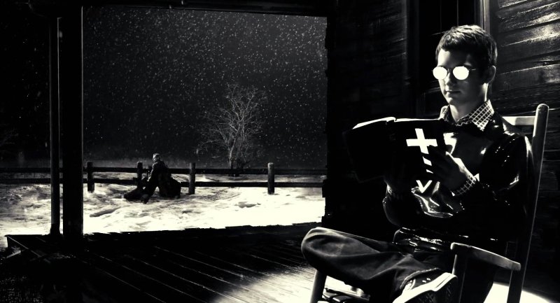 Элайджа Вуд в фильме город грехов