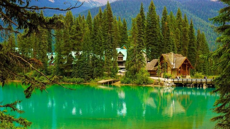 Онтарио Канада коттеджи у озера