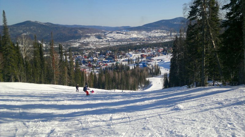 Горная Шория гора Мустаг