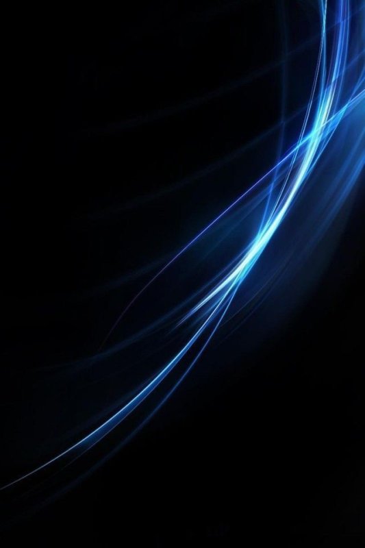 Синяя абстракция