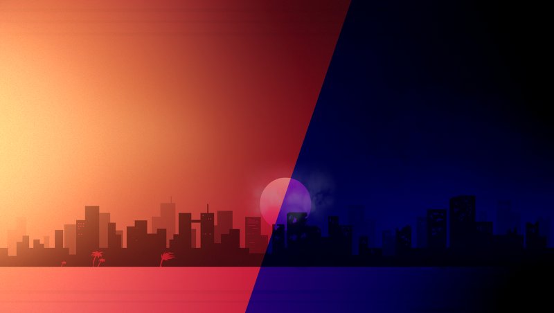 Город из Хотлайн Майами