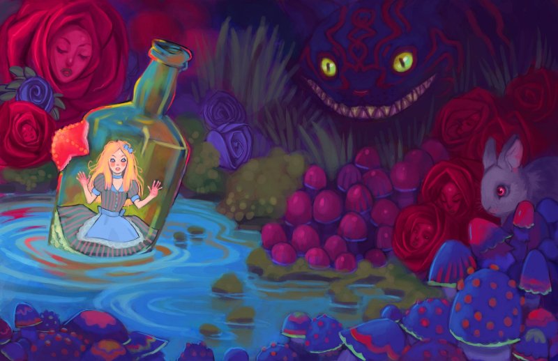 Алиса Вандерленд арт