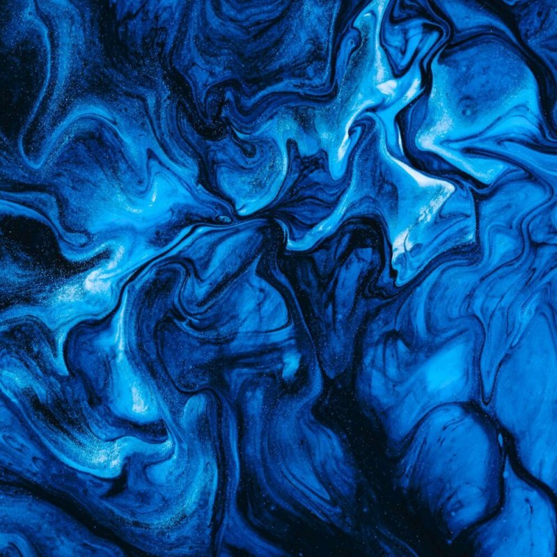 Синий абстрактный фон