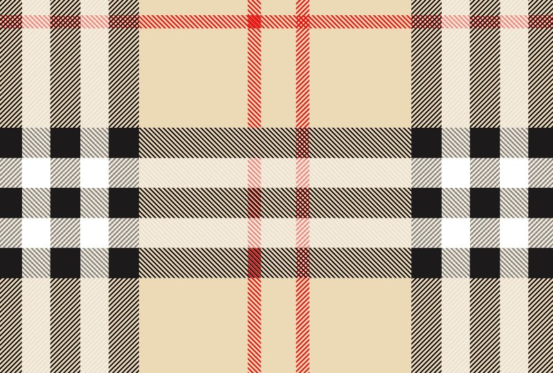 Тартан Burberry