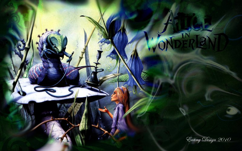 Алиса в стране чудес обои