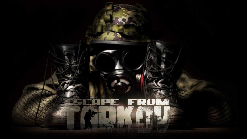 Солдат в противогазе