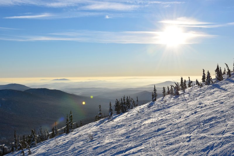 Гора зеленая Горная Шория