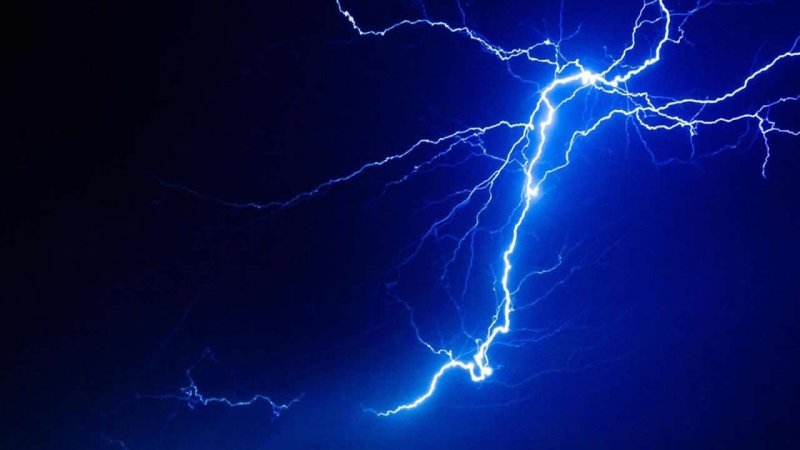 Фон молнии