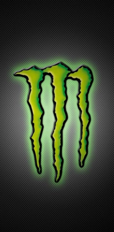 Монстр Энерджи зеленый