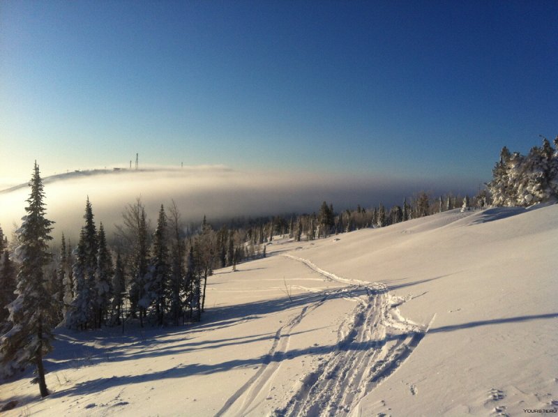 Горная Шория гора Мустаг