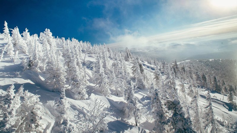 Гора Шерегеш горнолыжный курорт