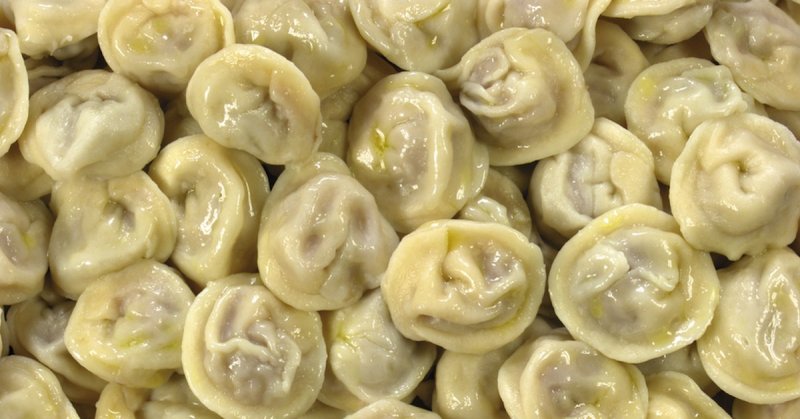 Много пельменей