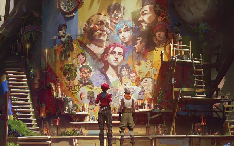 Джинкс League of Legends аркейн