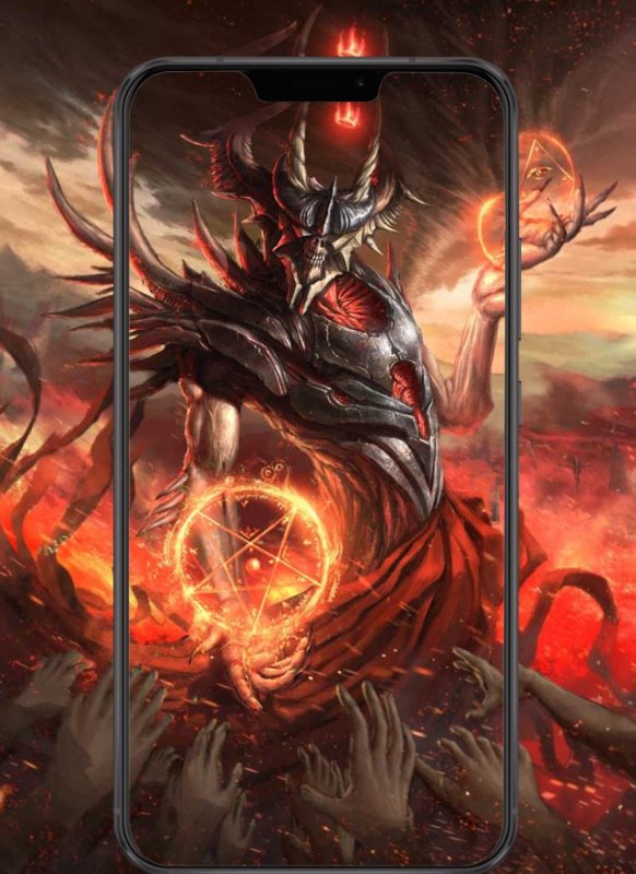 Обои на телефон демон