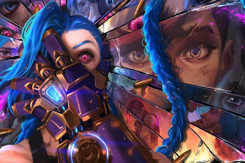 Arcane League of Legends Джинкс