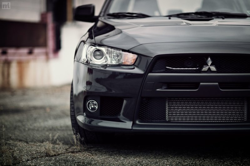Mitsubishi EVO 10 чёрный