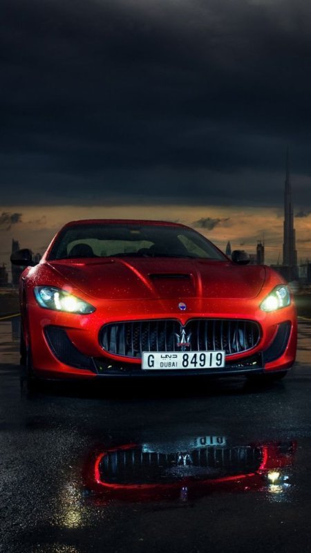 Maserati Gran Turismo Red