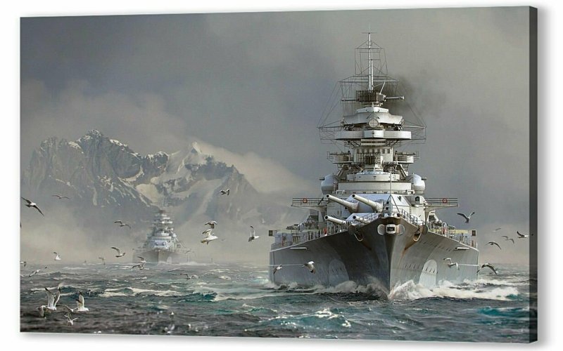 Бисмарк линкор World of Warships