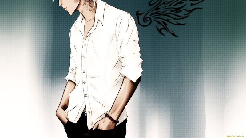 Парень в рубашке