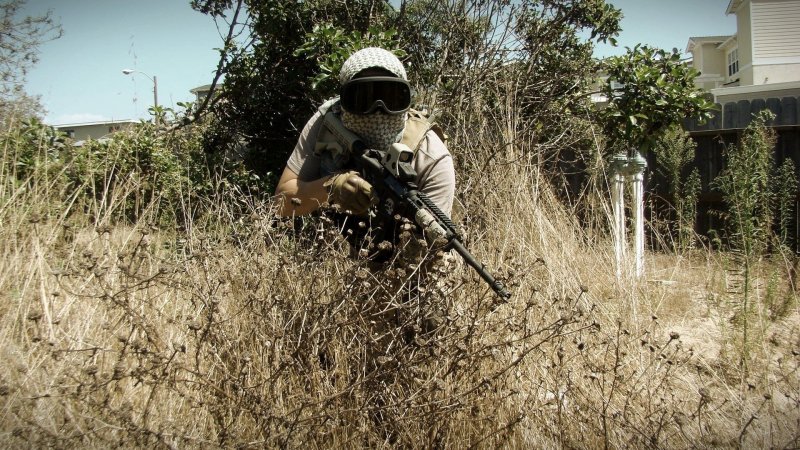 Страйкбольный снайпер