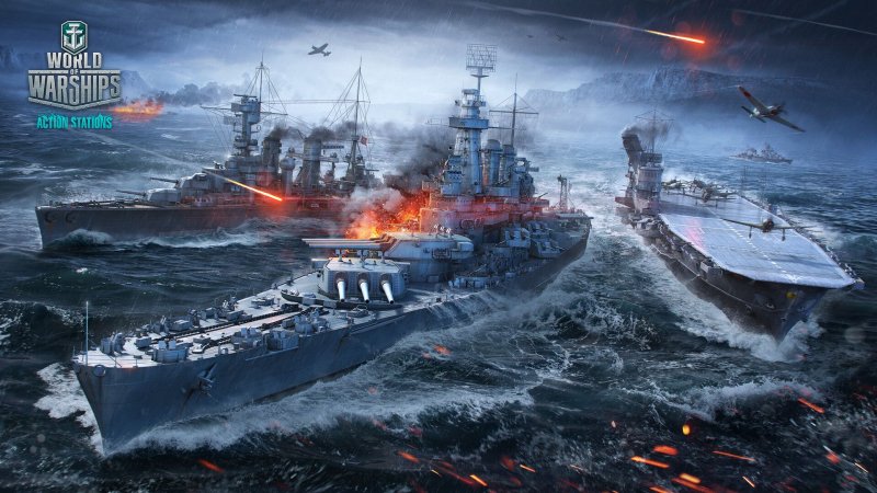 Морской бой World of Warships