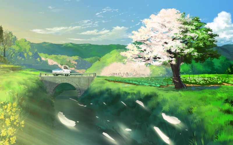 Сакура Хаяо Миядзаки