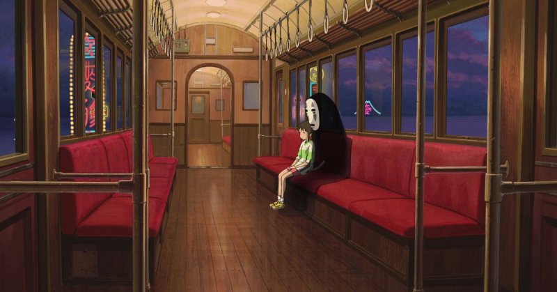 Унесённые призраками Хаяо Миядзаки 2001