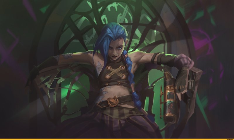 Джинкс ЛОЛ аркейн