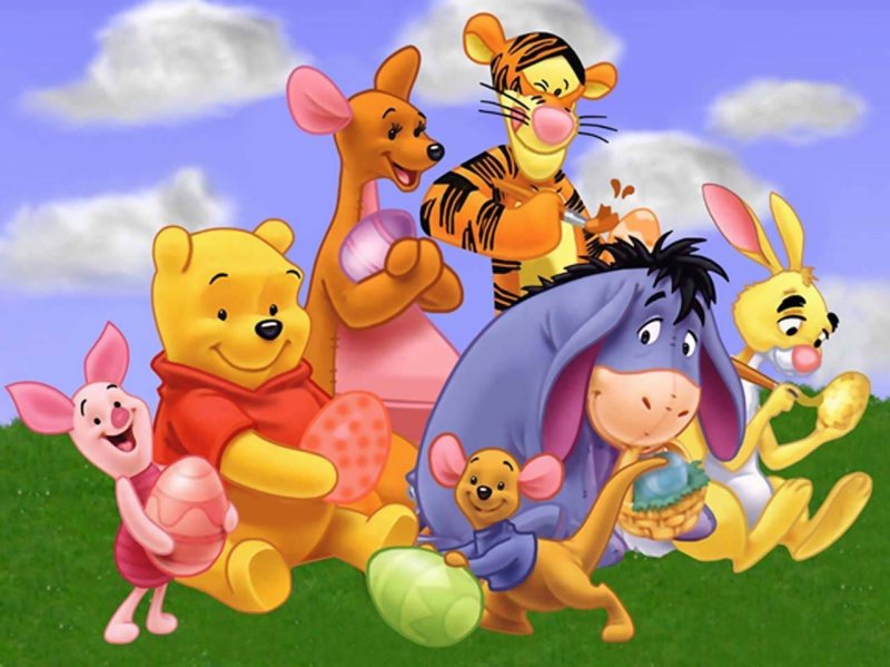 Герои Винни пуха Дисней