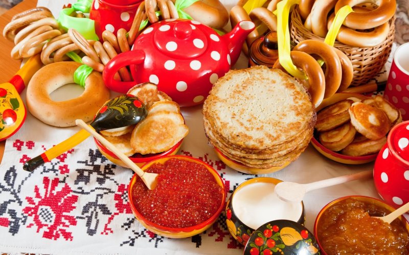 Угощения на Масленицу