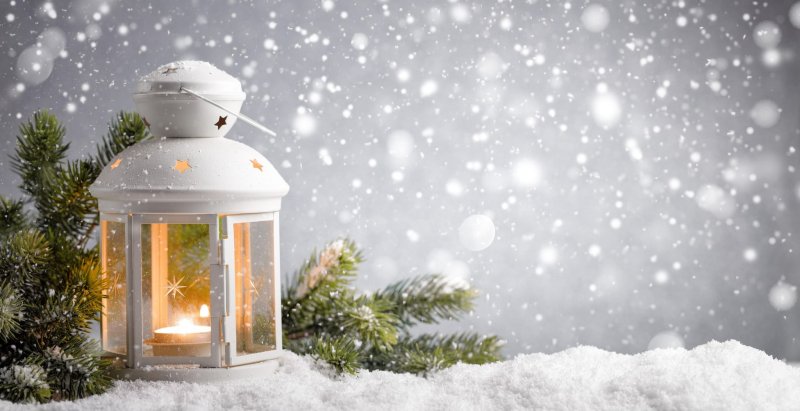 Фонарик новогодний