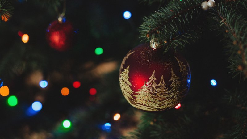 Новогодняя елка HD